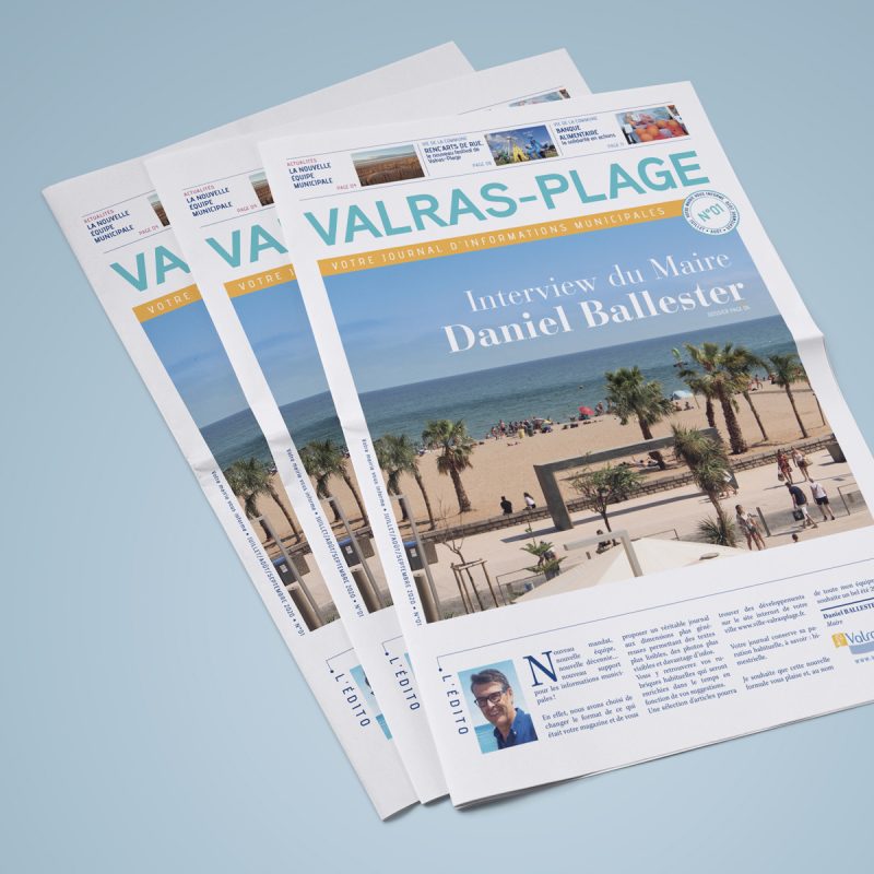 Journal municipal Mairie de Vlaras-Plage-couverture